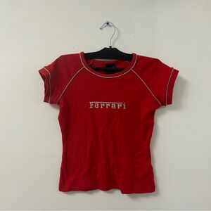 Ferrari Women's Red Top